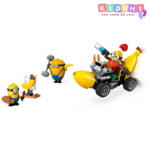 Đồ Chơi Lắp Ráp Xe Đua Chuối Minions - LG2